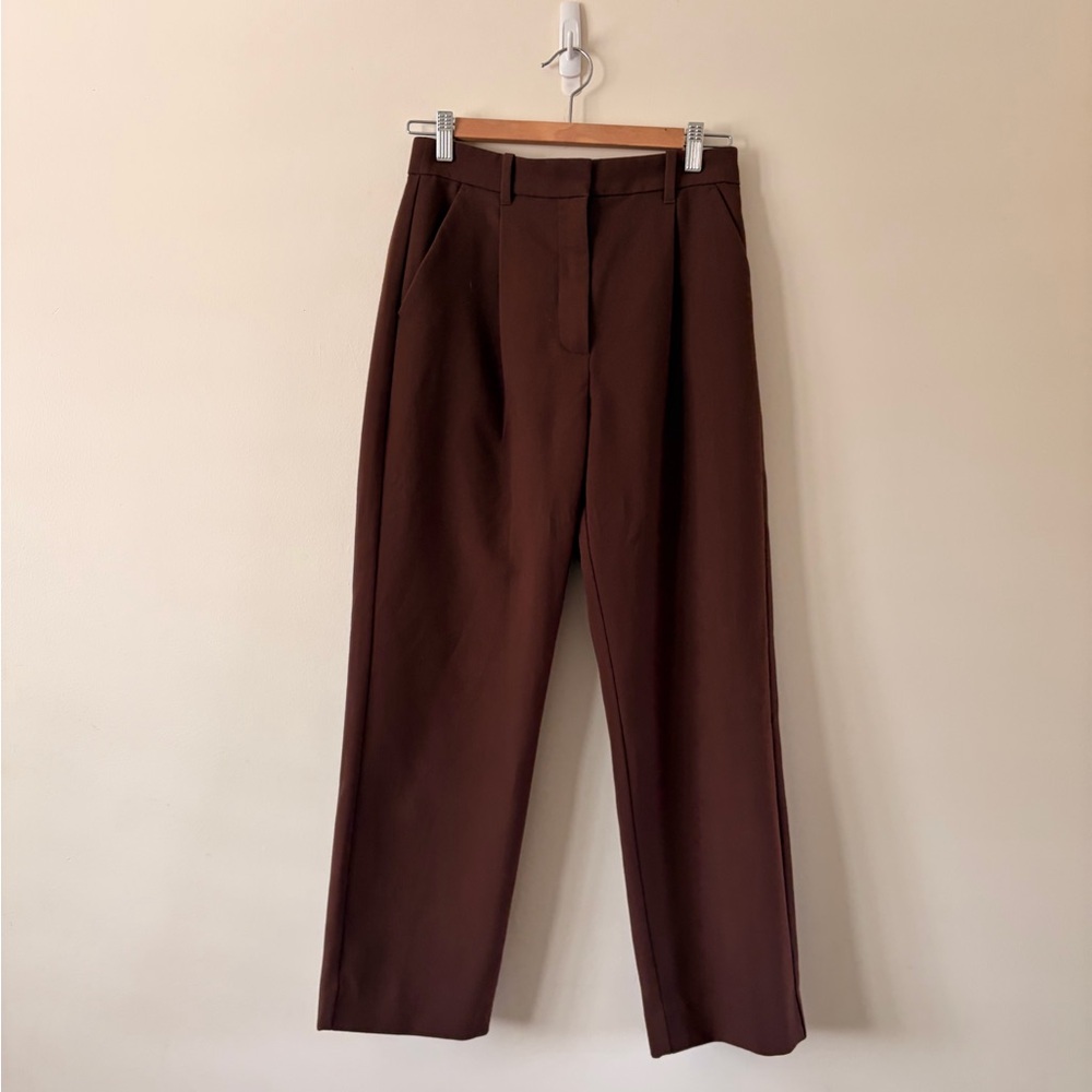 Abercrombie & Fitch Brown Straight Leg Pants